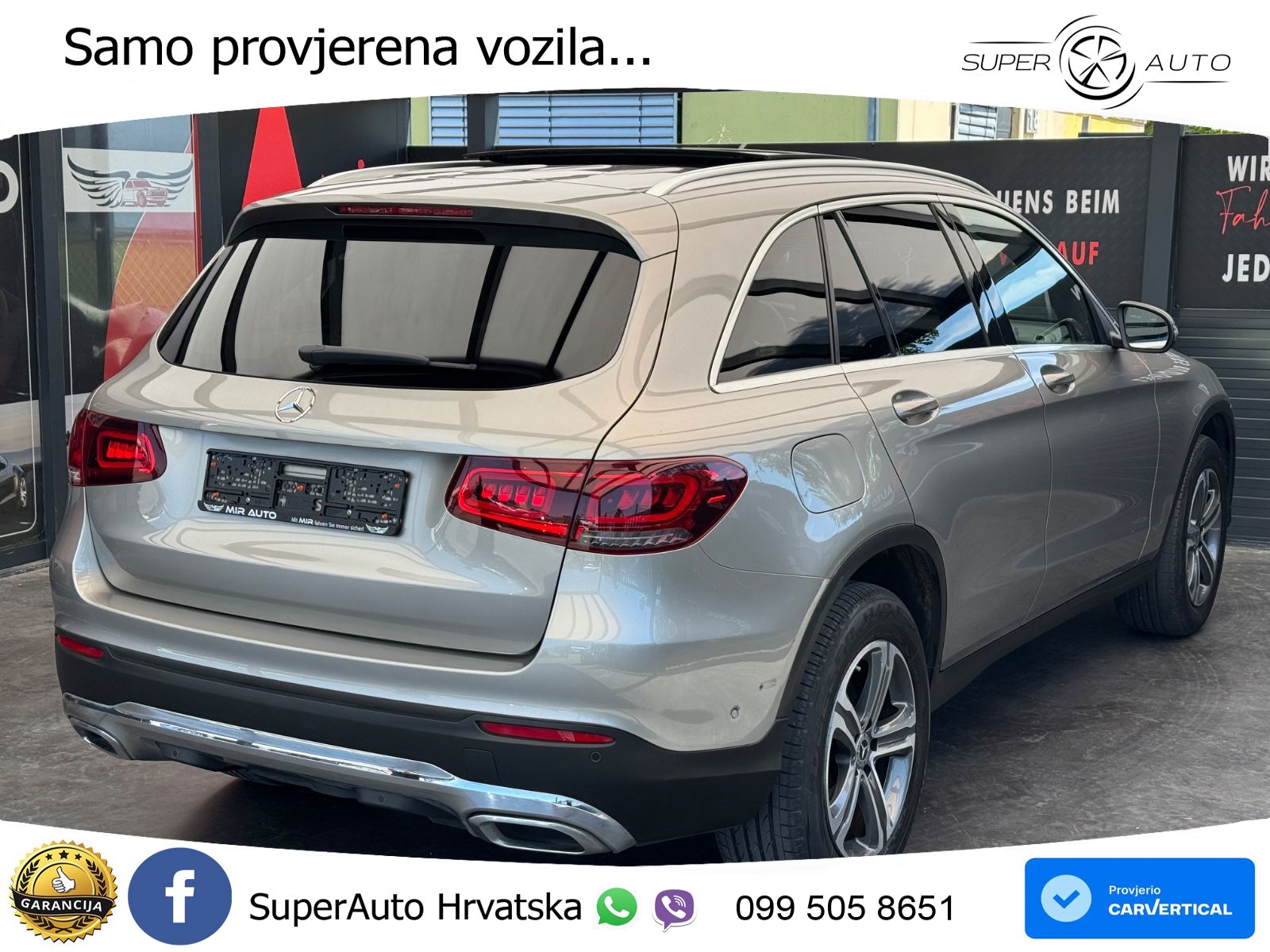 Mercedes GLC 400d (330 KS) 4MATIC 9G-TRONIC LED+GR SJED+ACC
