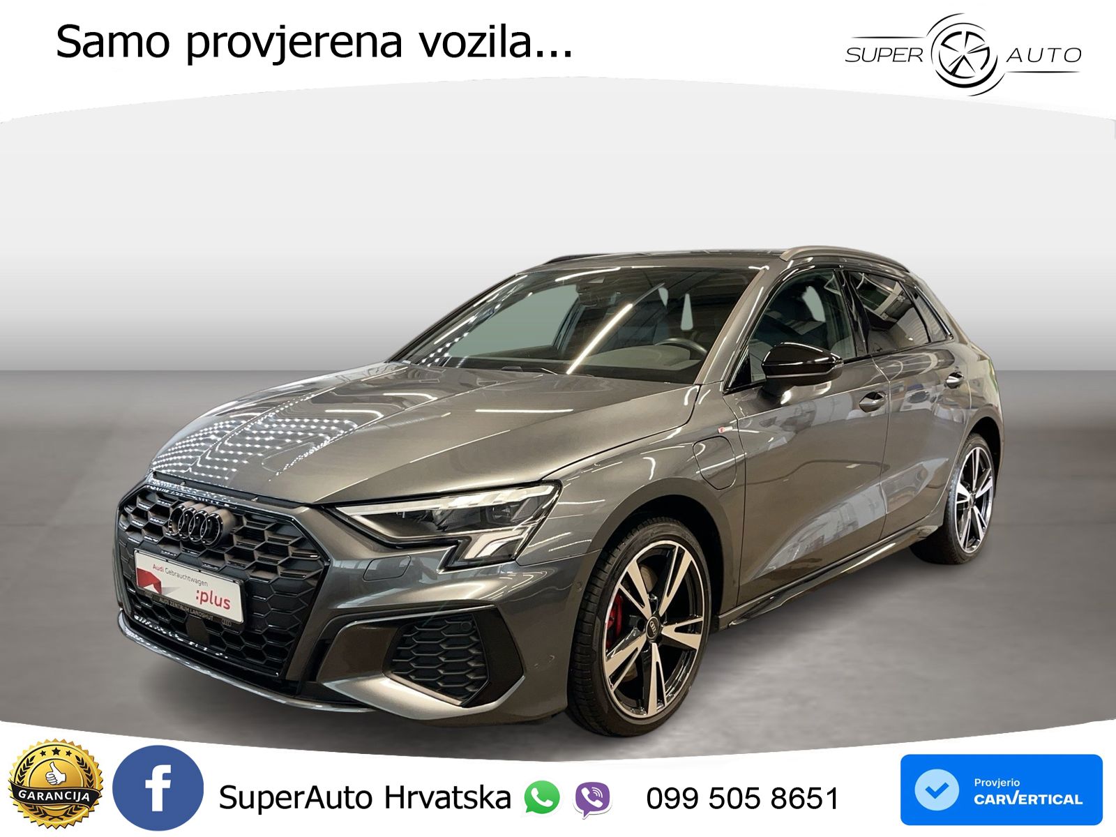Audi A3 45 TFSIe (245 KS) S tronic S line