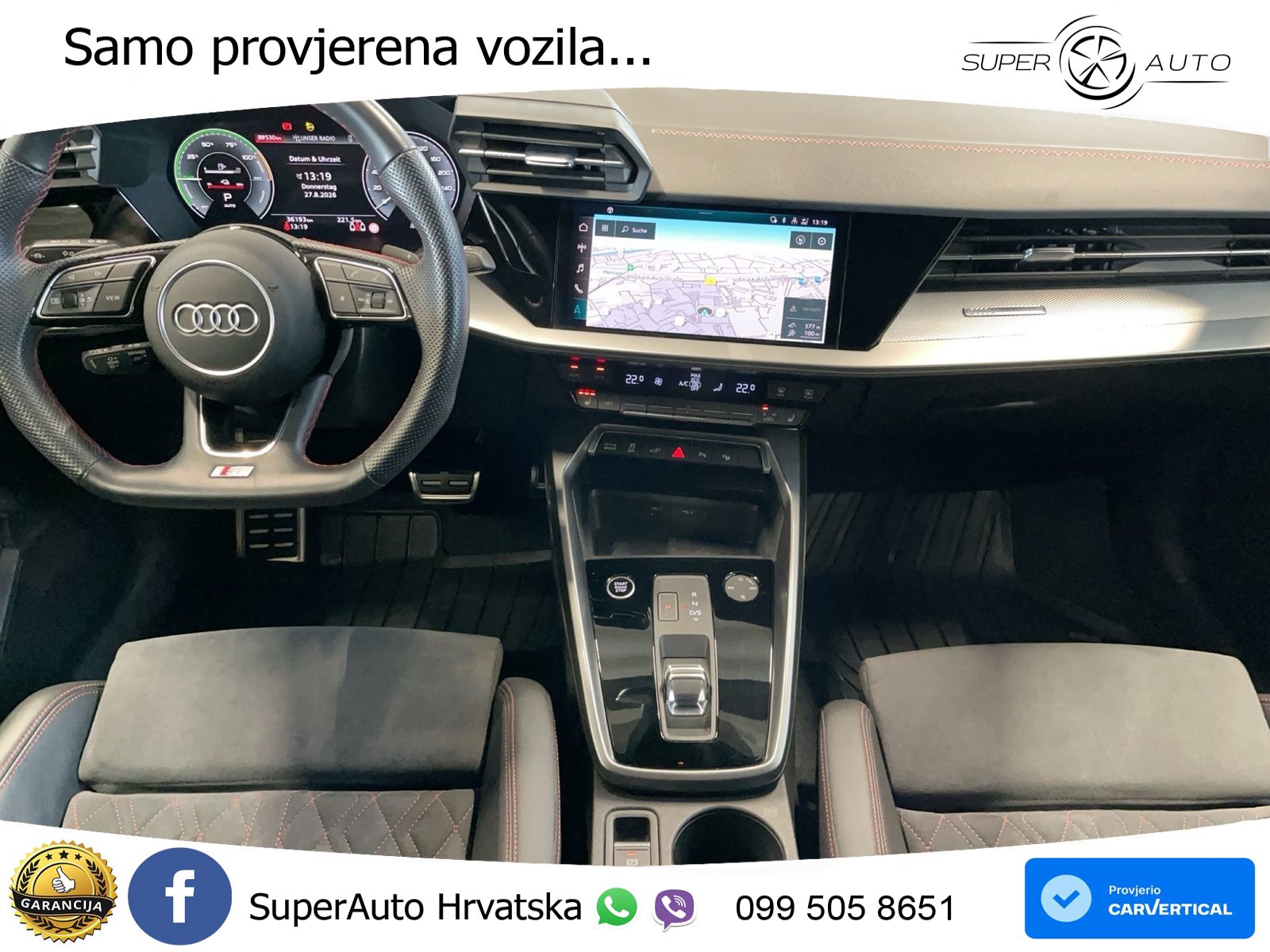 Audi A3 45 TFSIe (245 KS) S tronic S line