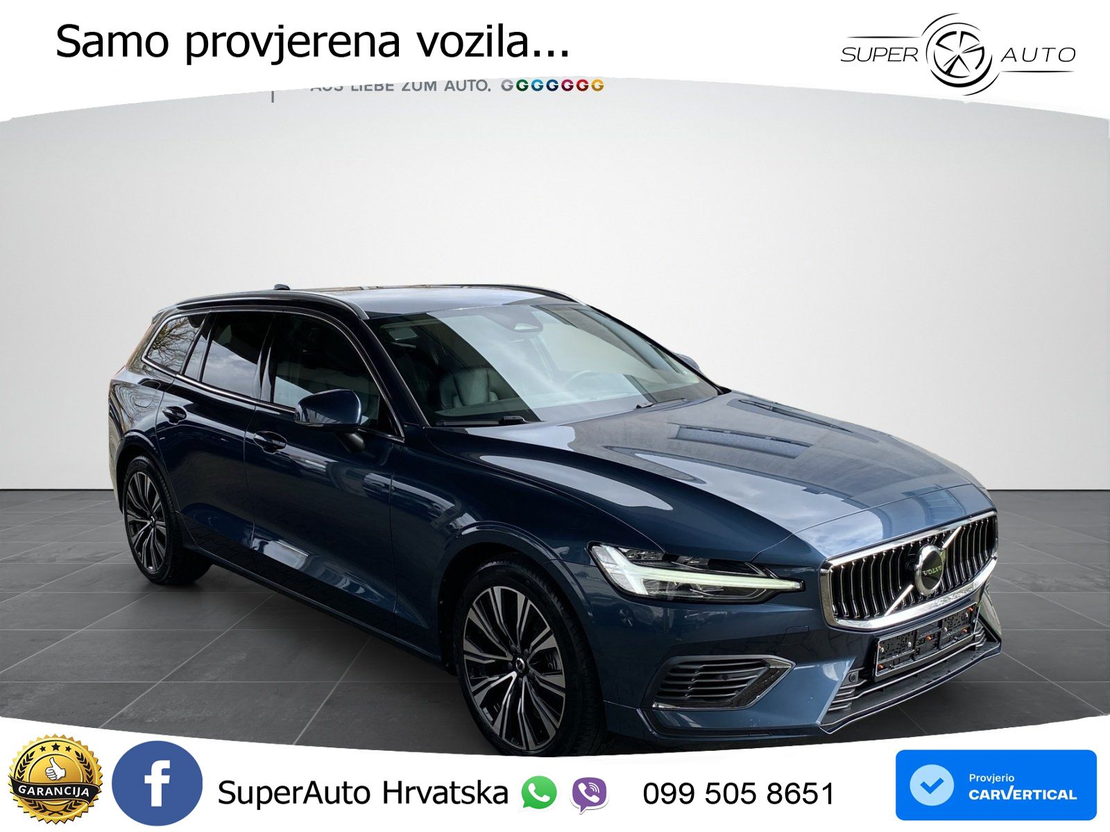 Volvo V60 2.0 T8 AWD Geartronic LED+GR SJED+ACC