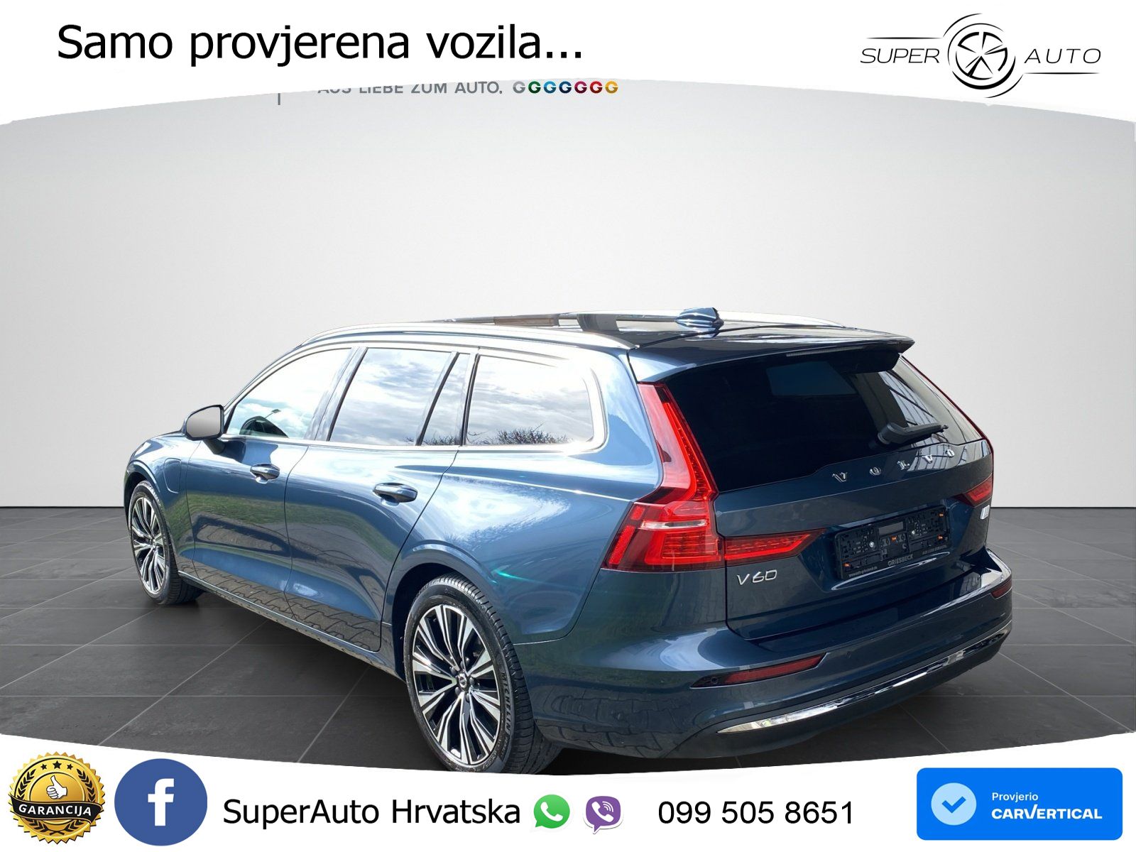 Volvo V60 2.0 T8 AWD Geartronic LED+GR SJED+ACC
