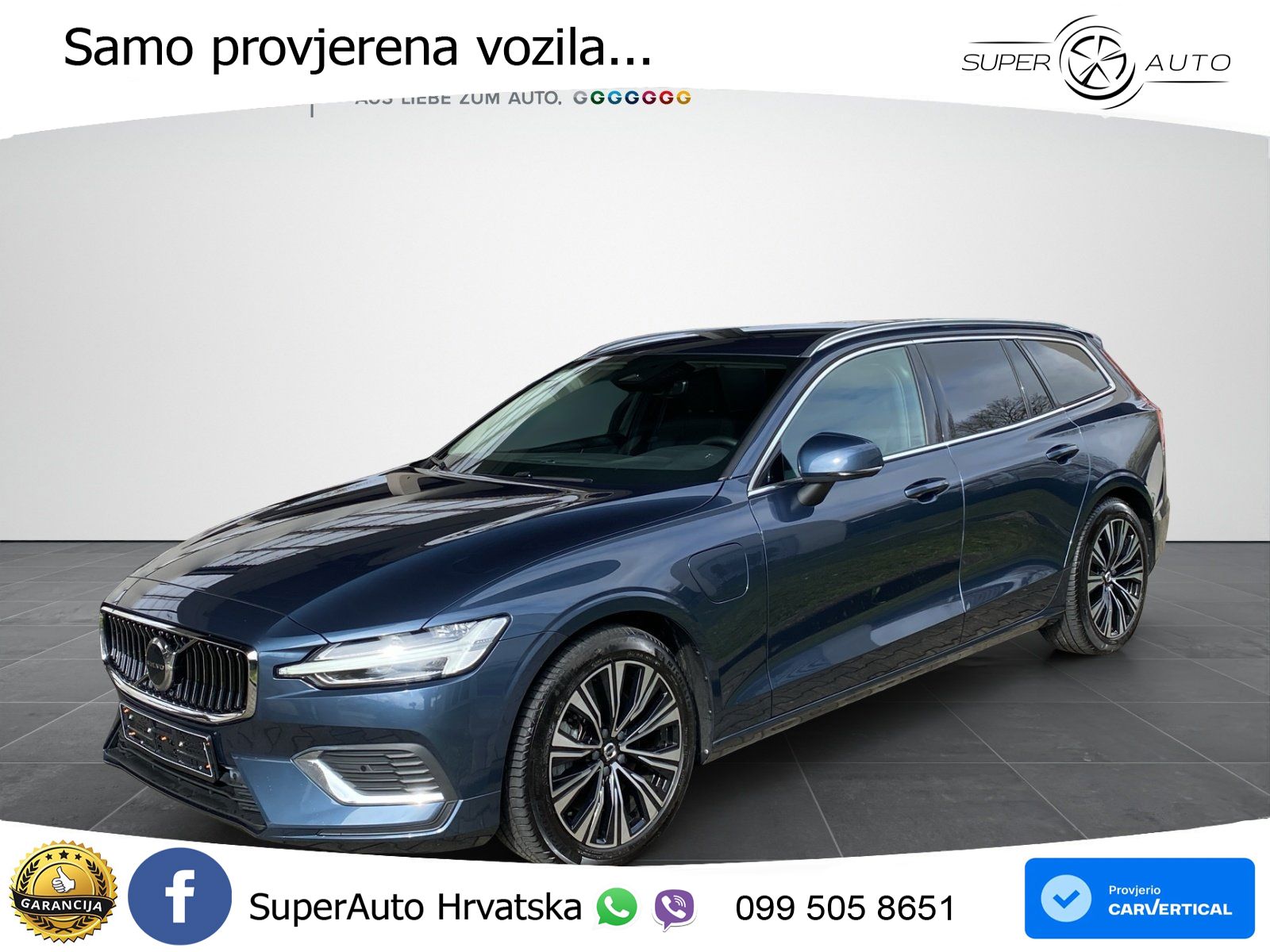 Volvo V60 2.0 T8 AWD Geartronic LED+GR SJED+ACC