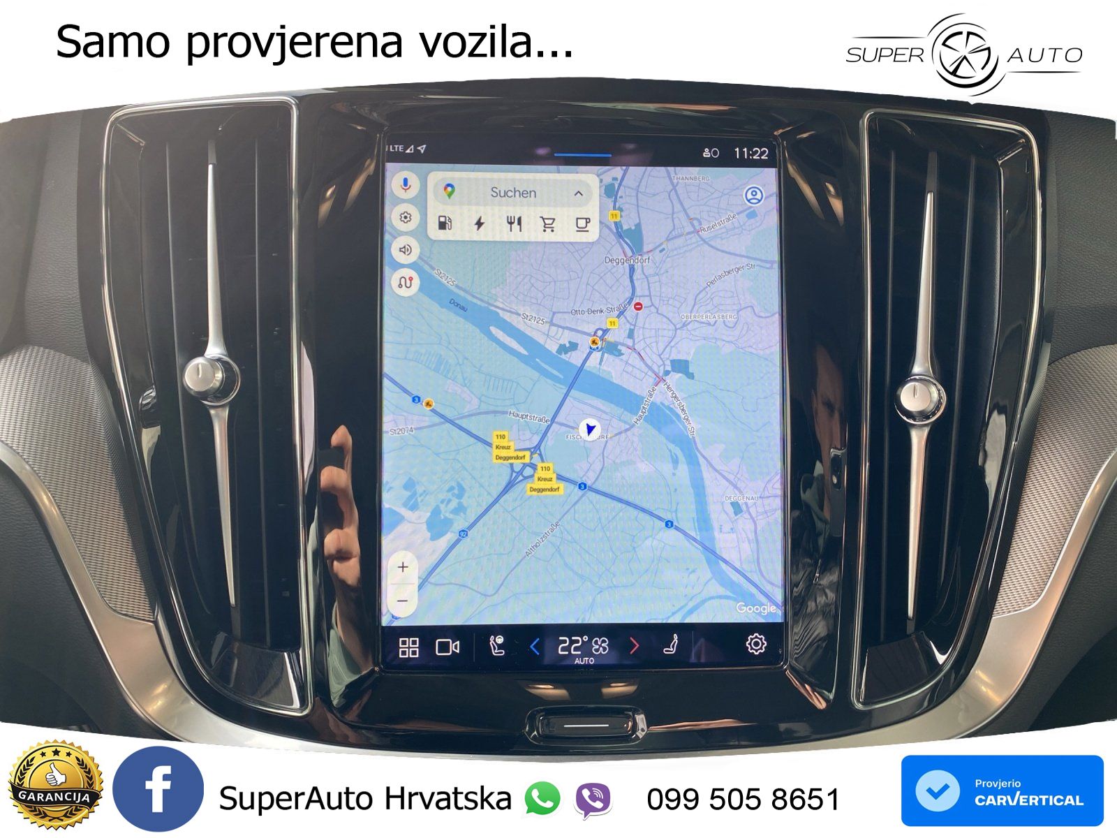 Volvo V60 2.0 T8 AWD Geartronic LED+GR SJED+ACC