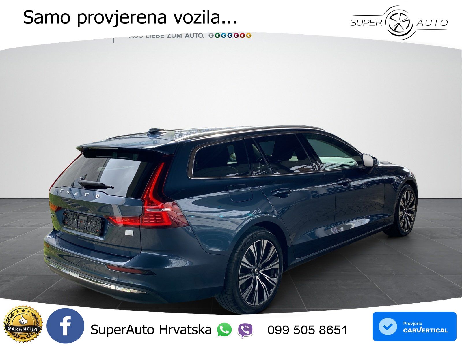 Volvo V60 2.0 T8 AWD Geartronic LED+GR SJED+ACC