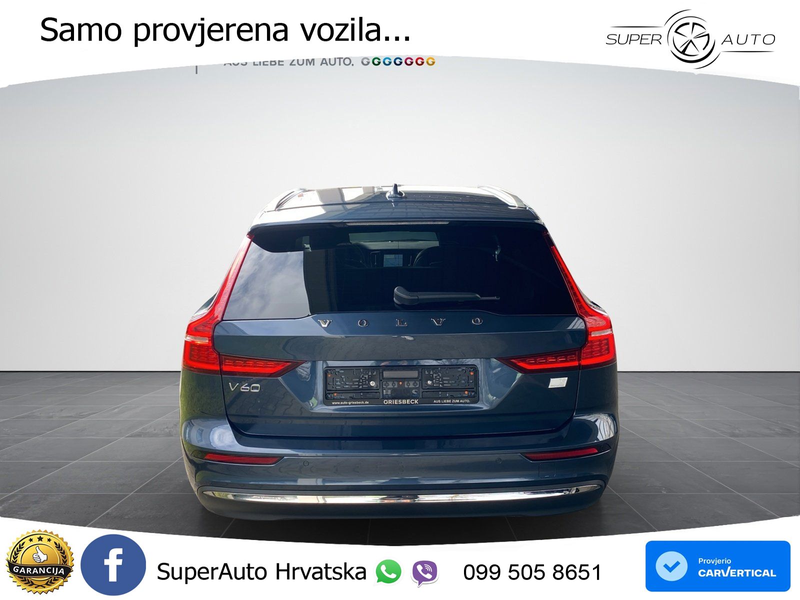 Volvo V60 2.0 T8 AWD Geartronic LED+GR SJED+ACC