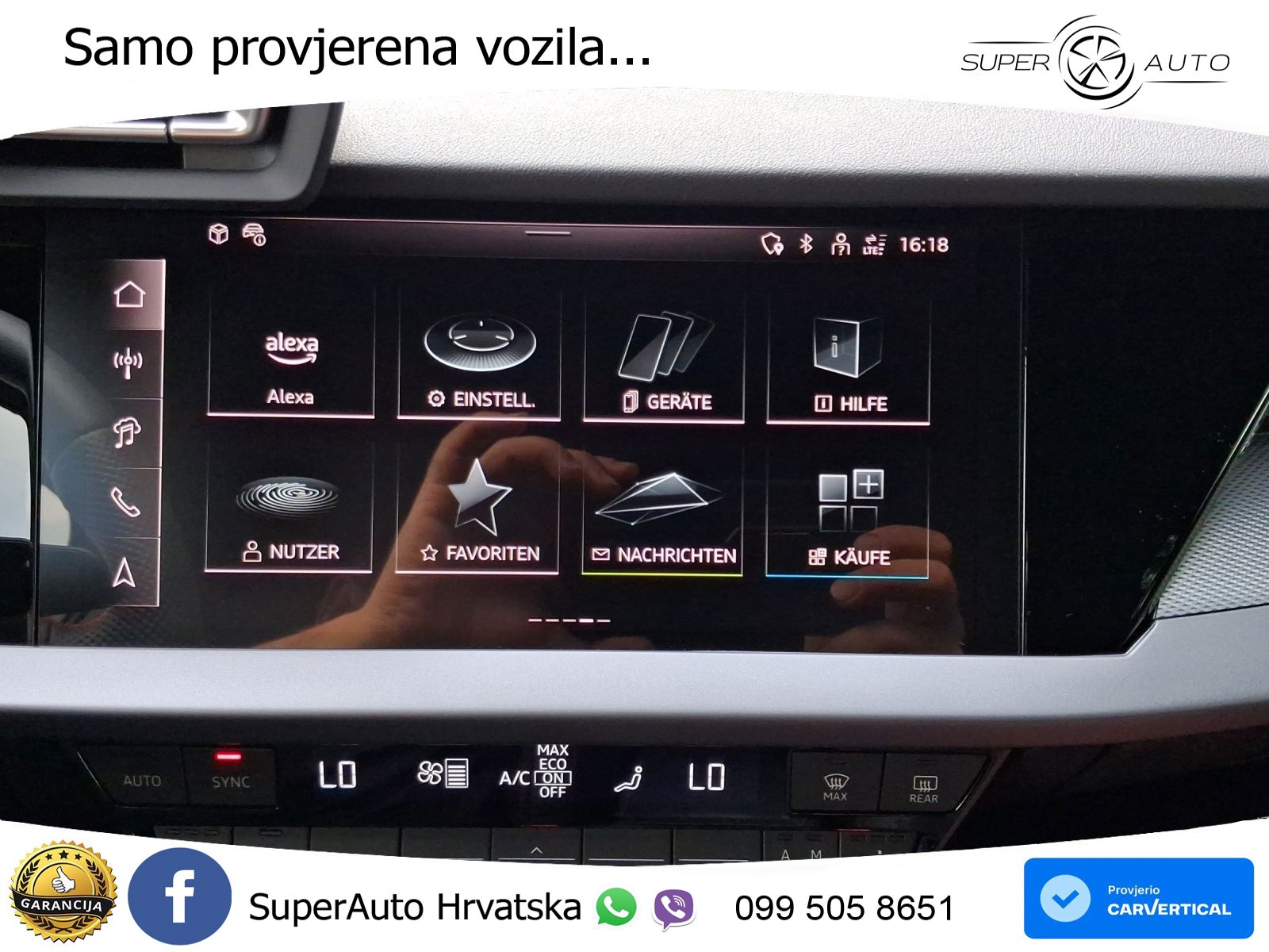 Audi A3 Sportback 40 TFSI e (204 KS) Plug-in Hybrid S tronic S line LED+GR SJED+ACC
