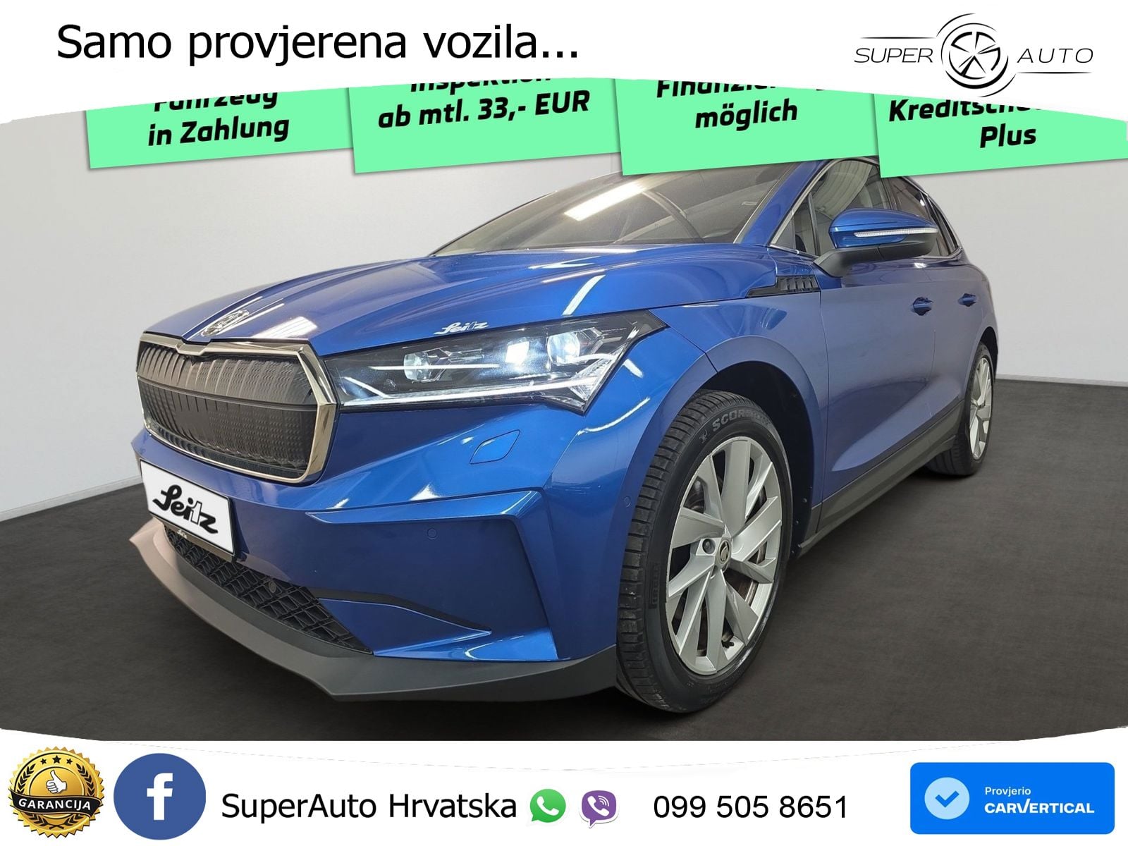 Škoda Enyaq iV 80 82 kWh (204 KS) Loft MATRIX+GR SJED+KAM