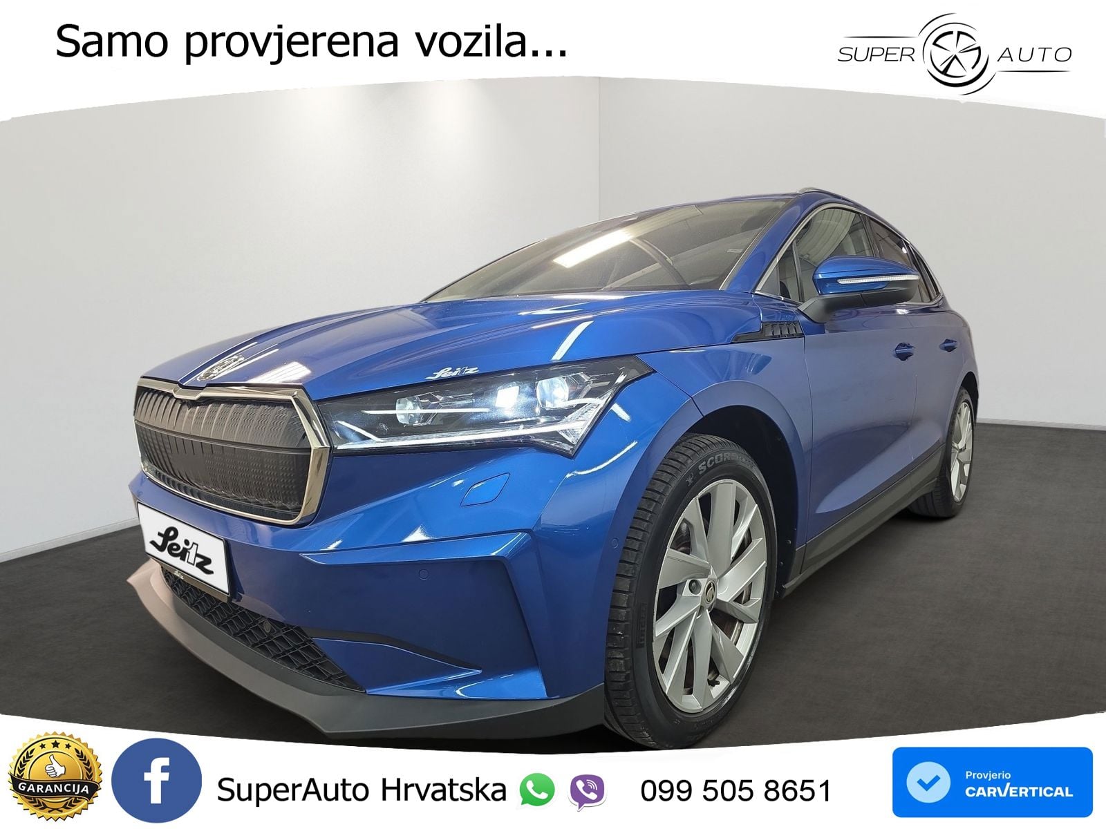 Škoda Enyaq iV 80 82 kWh (204 KS) Loft MATRIX+GR SJED+KAM