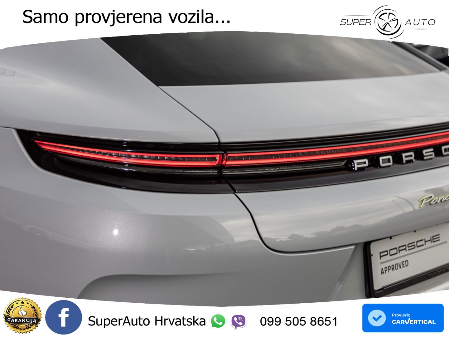 Porsche Panamera 4 2.9 V6 (470 KS) E-Hybrid PDK ACC+HEAD+4xGR SJED+360+PANO