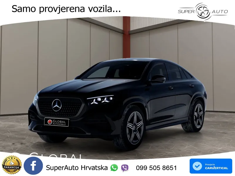 Mercedes GLE 450d (367 KS) EQ Boost 4MATIC 9G-TRONIC AMG ZRAČNI+ACC+GR SJED+KAM+PANO