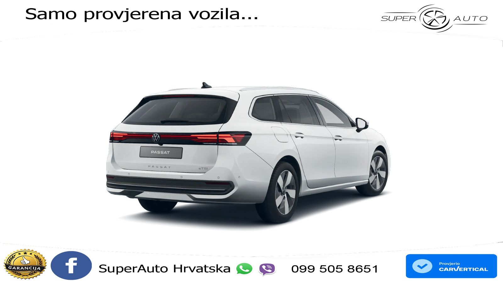 Volkswagen Passat Variant 1.5 eTSI (150 KS) DSG Business LED+GR SJED+ACC
