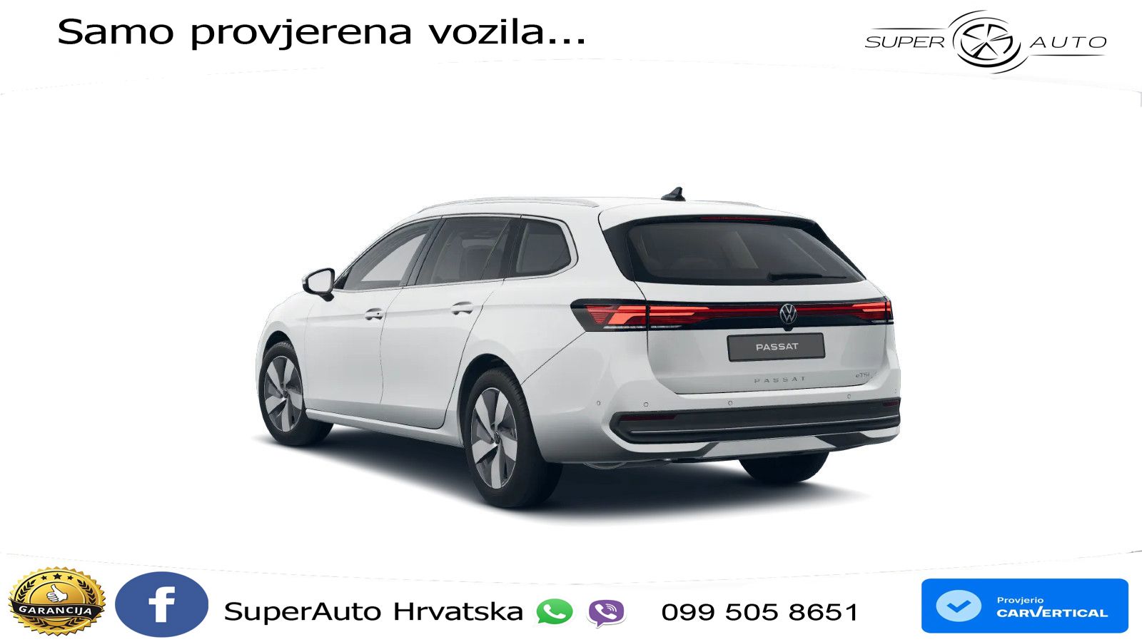 Volkswagen Passat Variant 1.5 eTSI (150 KS) DSG Business LED+GR SJED+ACC