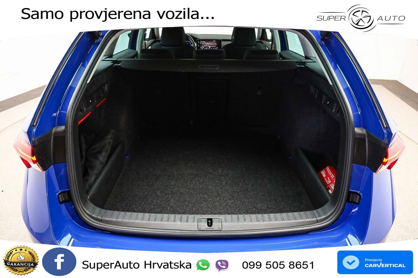 Škoda Octavia Combi 1.5 TSI EVO e-TEC (150 KS) DSG LED+GR SJED+ACC