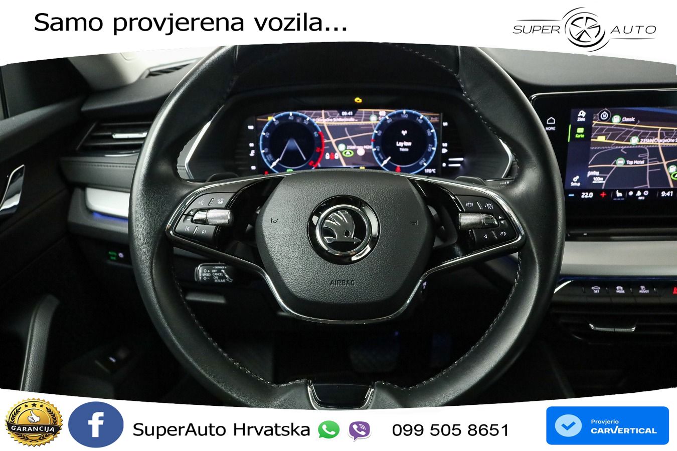 Škoda Octavia Combi 1.5 TSI EVO e-TEC (150 KS) DSG LED+GR SJED+ACC