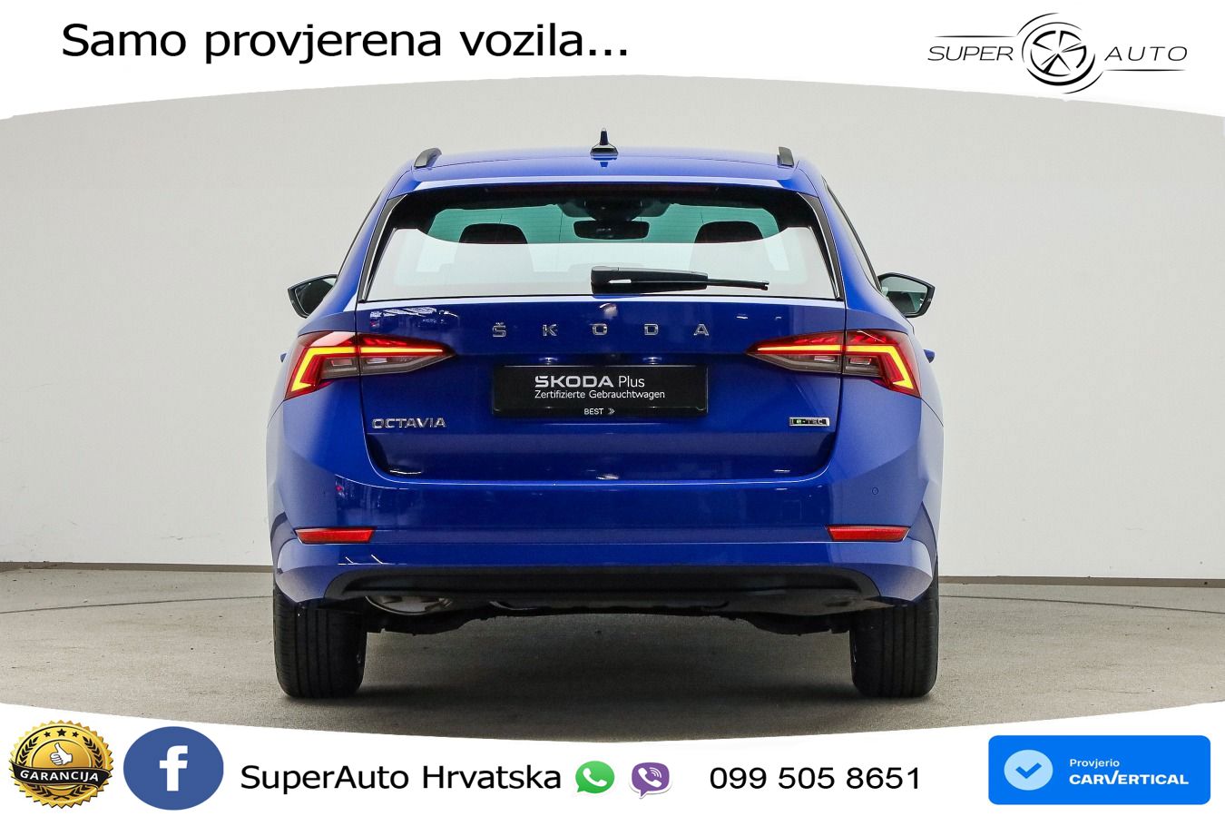 Škoda Octavia Combi 1.5 TSI EVO e-TEC (150 KS) DSG LED+GR SJED+ACC