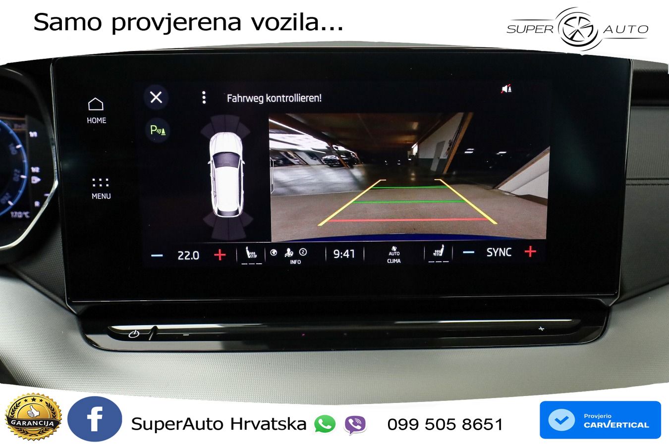 Škoda Octavia Combi 1.5 TSI EVO e-TEC (150 KS) DSG LED+GR SJED+ACC