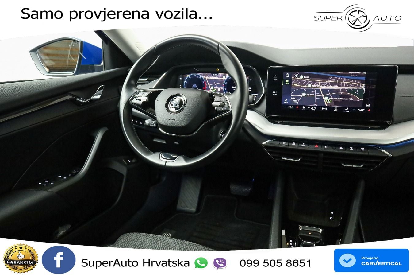 Škoda Octavia Combi 1.5 TSI EVO e-TEC (150 KS) DSG LED+GR SJED+ACC