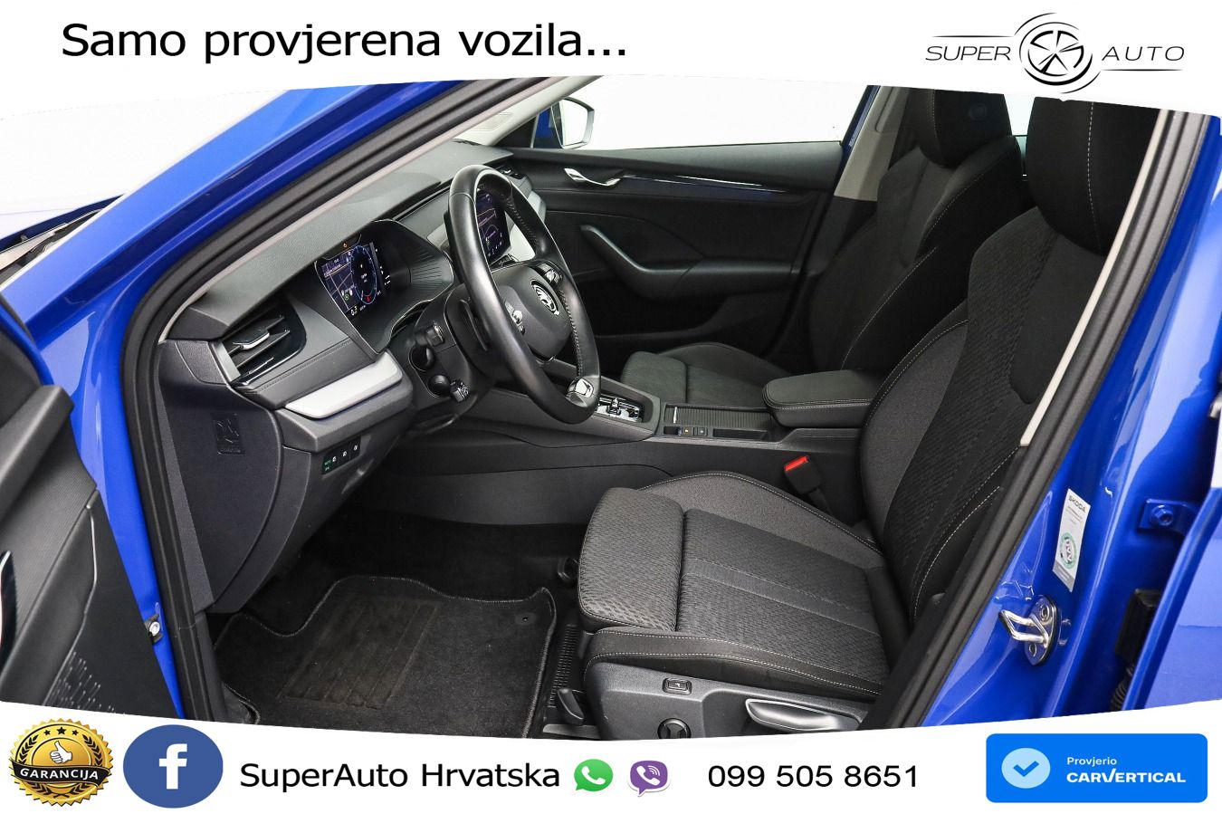 Škoda Octavia Combi 1.5 TSI EVO e-TEC (150 KS) DSG LED+GR SJED+ACC