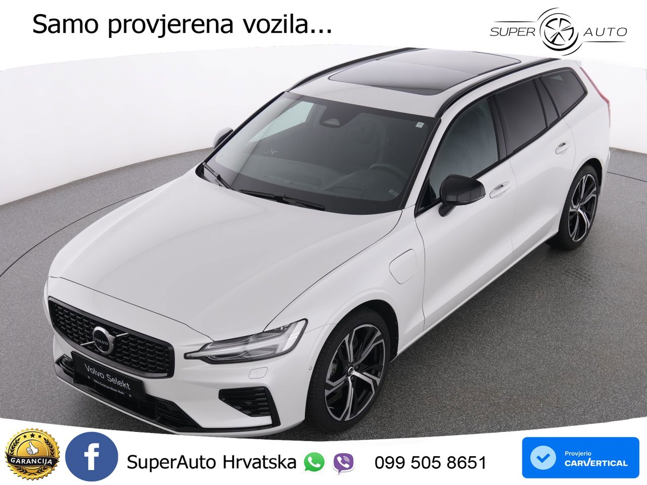 Volvo V60 2.0 T8 AWD Geartronic LED+GR SJED+ACC