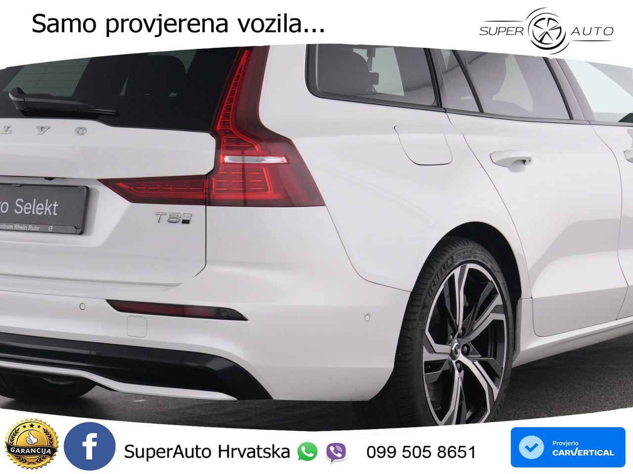 Volvo V60 2.0 T8 AWD Geartronic LED+GR SJED+ACC