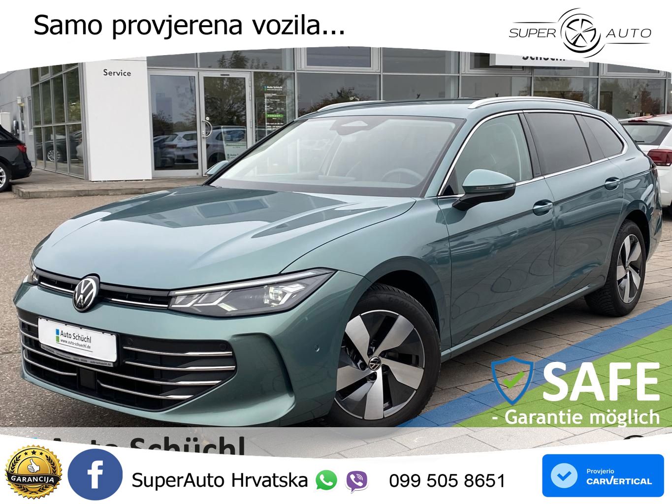 Volkswagen Passat Variant 1.5 eTSI (150 KS) DSG Business LED+GR SJED+ACC