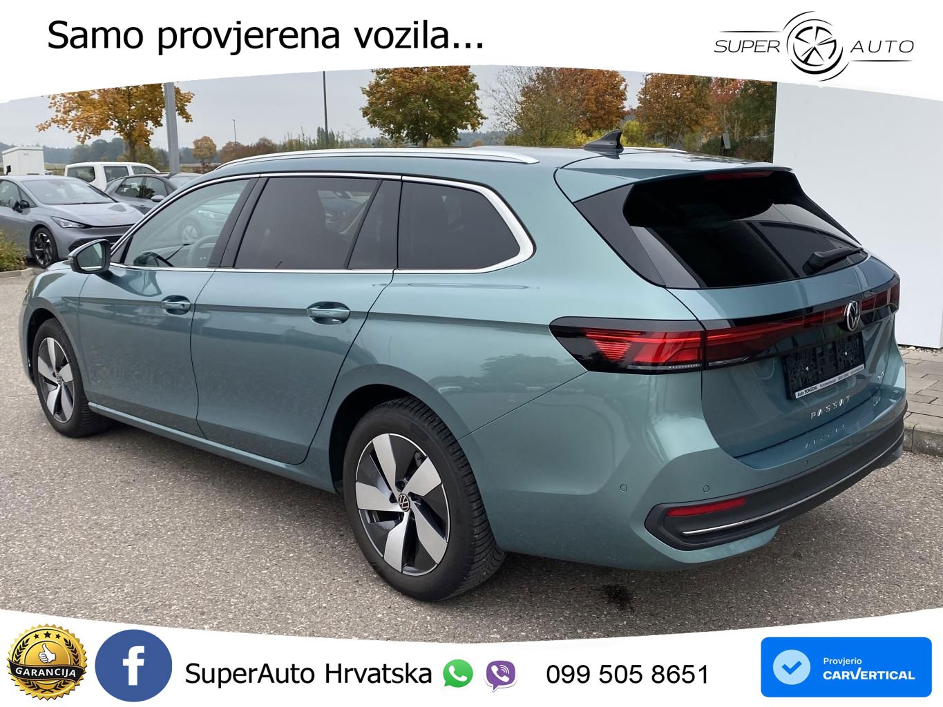 Volkswagen Passat Variant 1.5 eTSI (150 KS) DSG Business LED+GR SJED+ACC