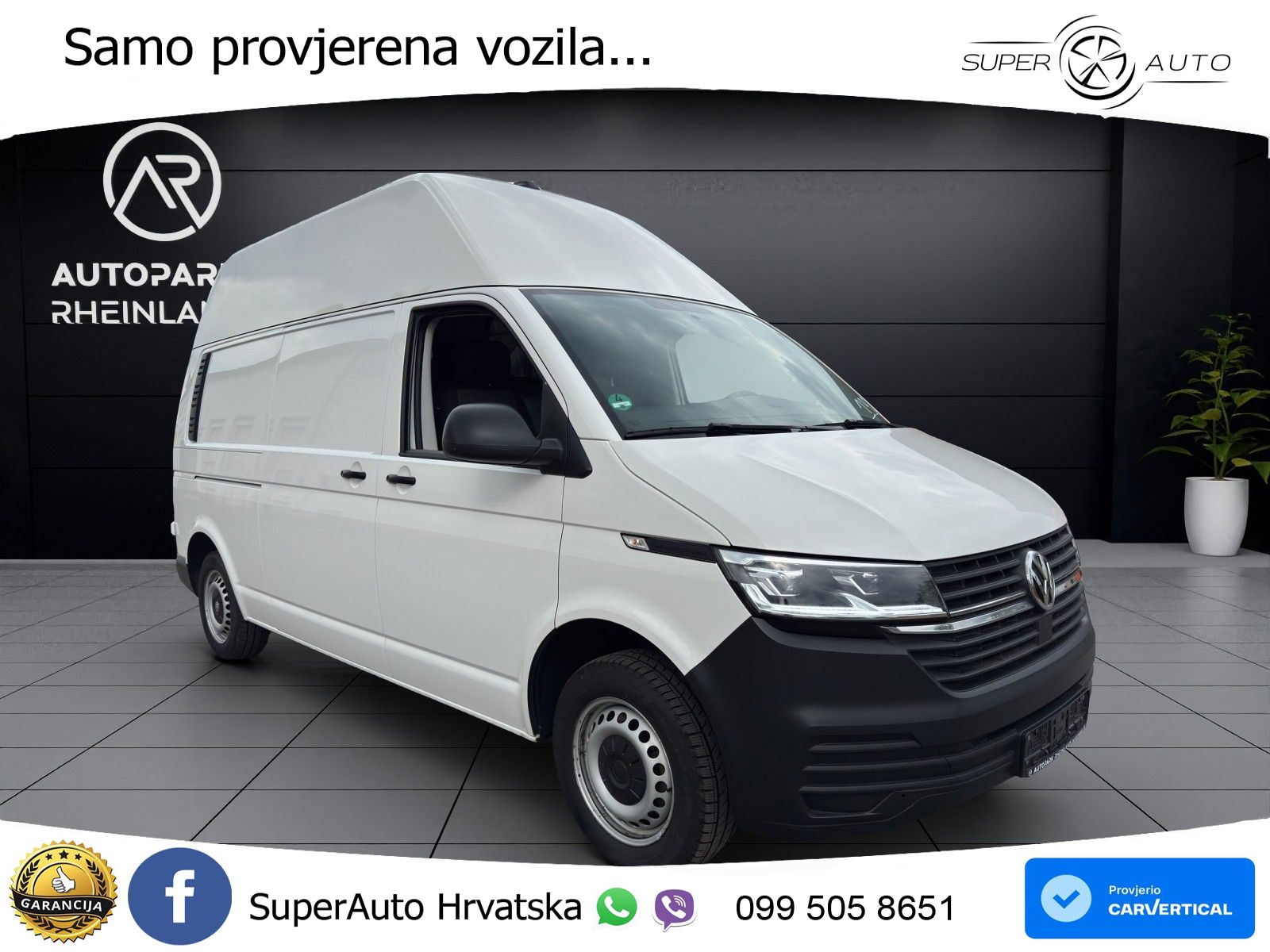 Volkswagen T6 Transporter*Hoch-Lang*Klima*Navi*Regalsystem 150 KS