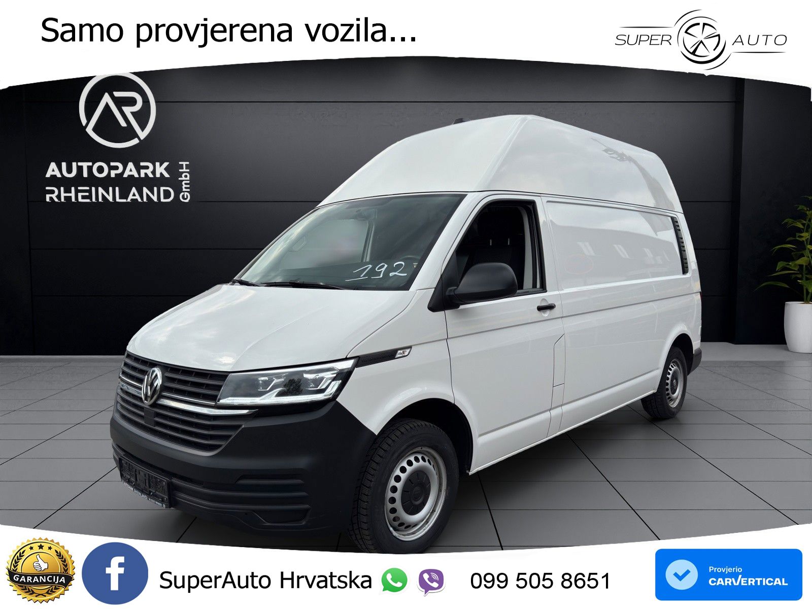Volkswagen T6 Transporter*Hoch-Lang*Klima*Navi*Regalsystem 150 KS
