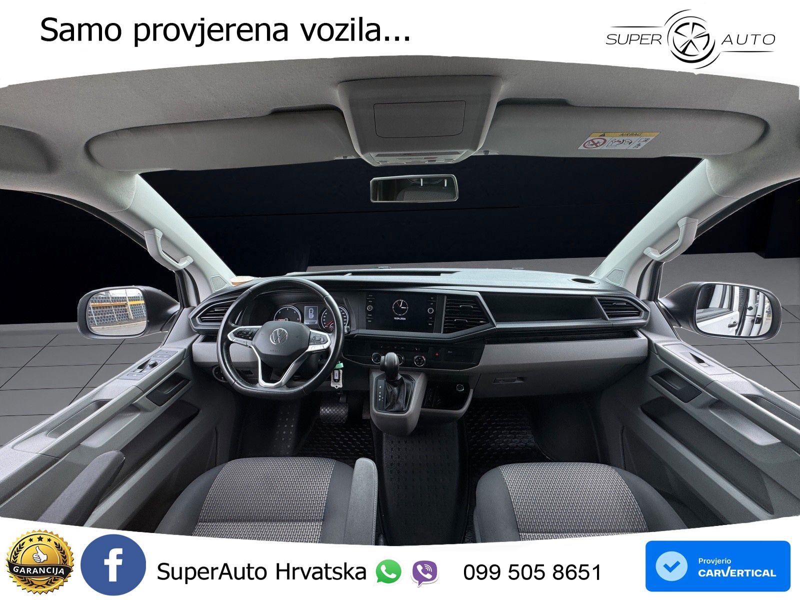 Volkswagen T6 Transporter*Hoch-Lang*Klima*Navi*Regalsystem 150 KS