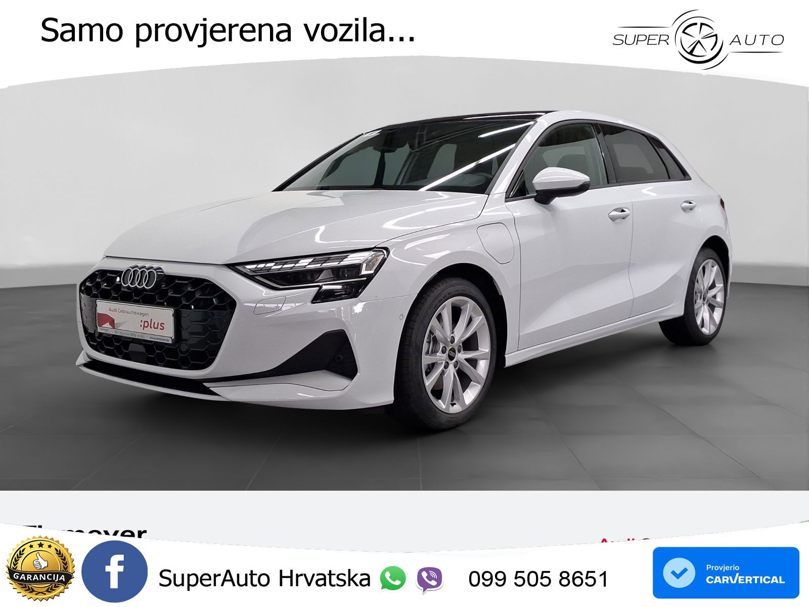 Audi A3 Sportback 40 TFSI e (204 KS) Plug-in Hybrid S tronic advanced MATRIX+GR SJED+KAM