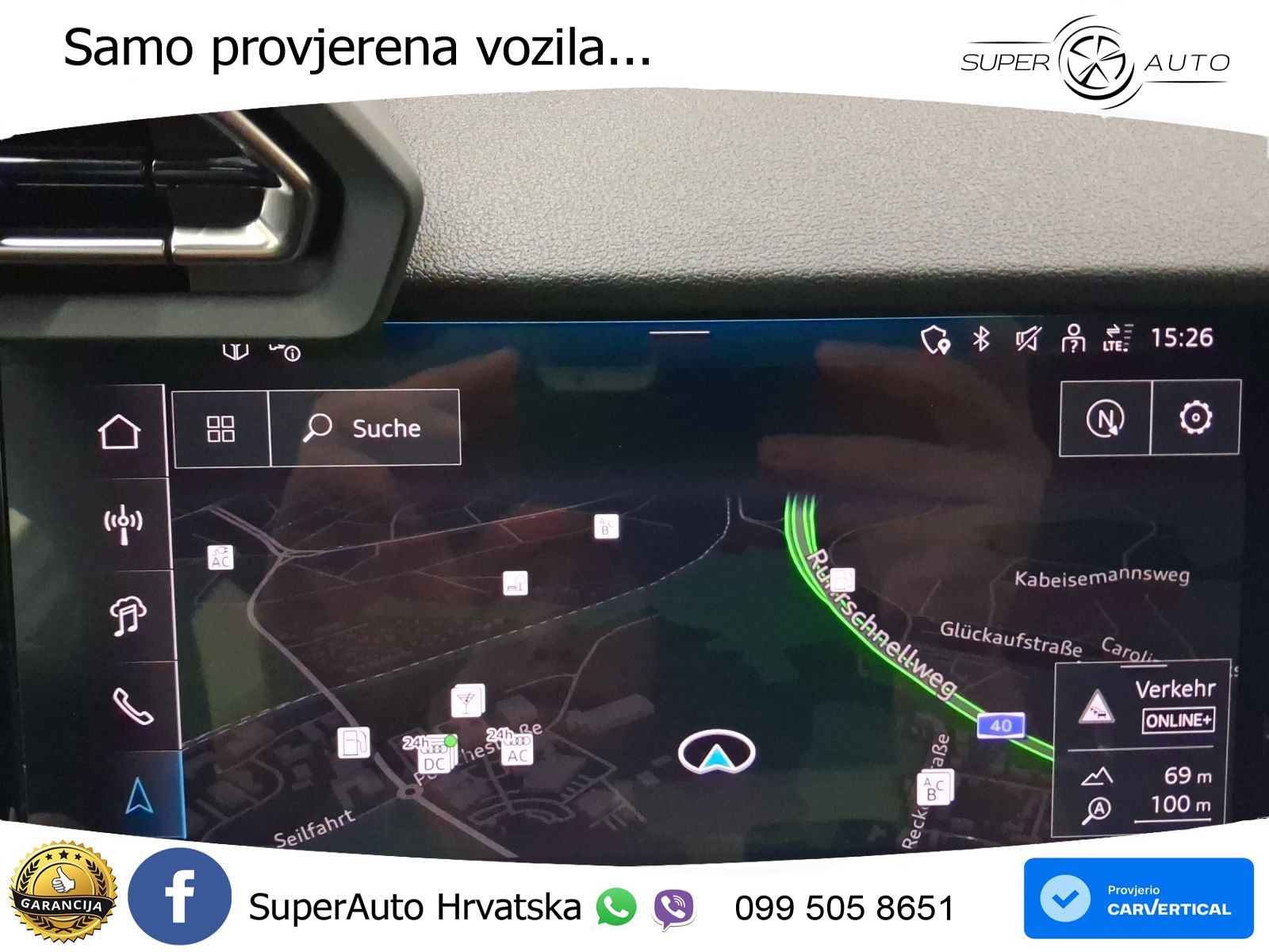 Audi A3 Sportback 40 TFSI e (204 KS) Plug-in Hybrid S tronic advanced MATRIX+GR SJED+KAM