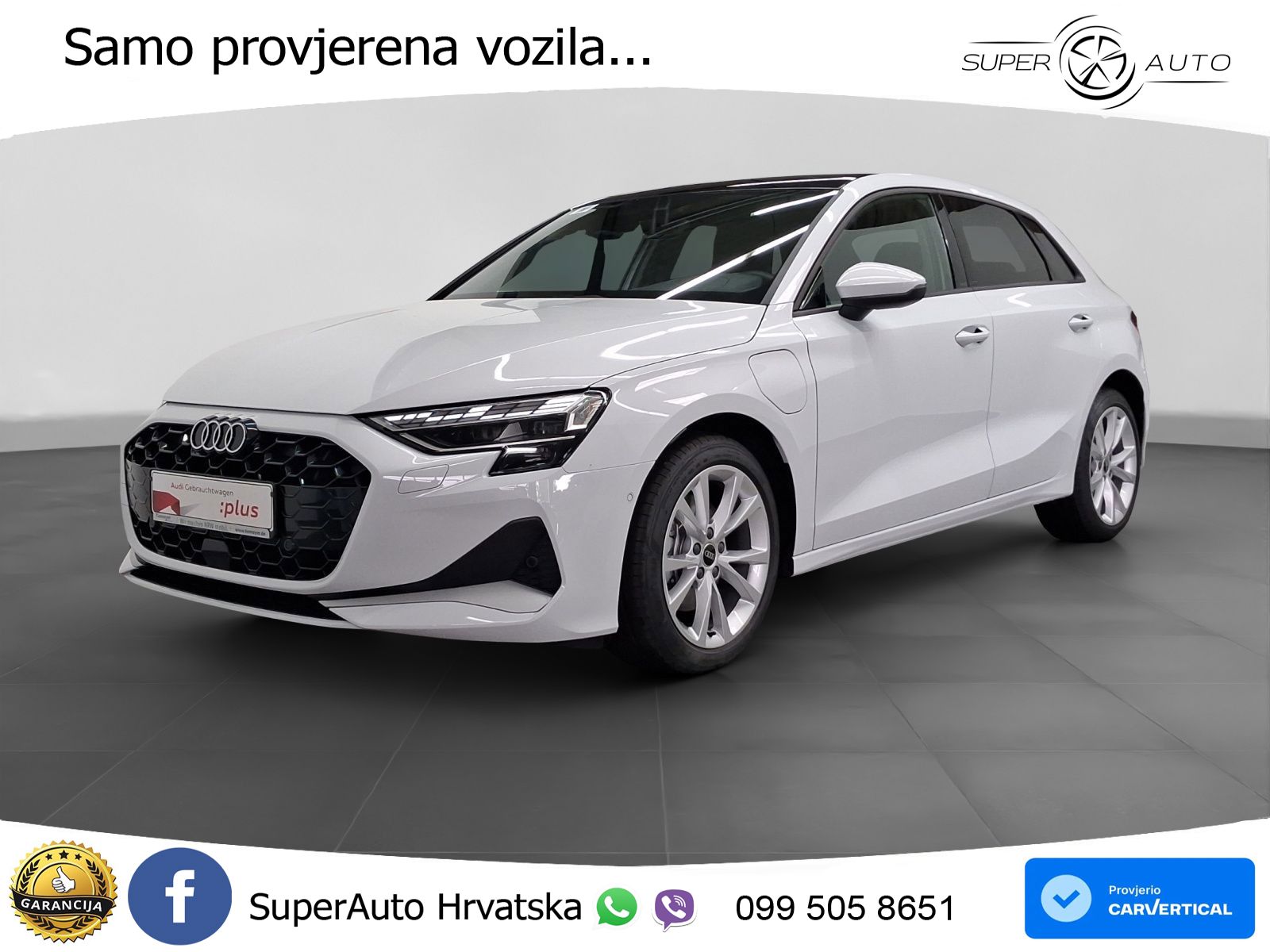 Audi A3 Sportback 40 TFSI e (204 KS) Plug-in Hybrid S tronic advanced MATRIX+GR SJED+KAM