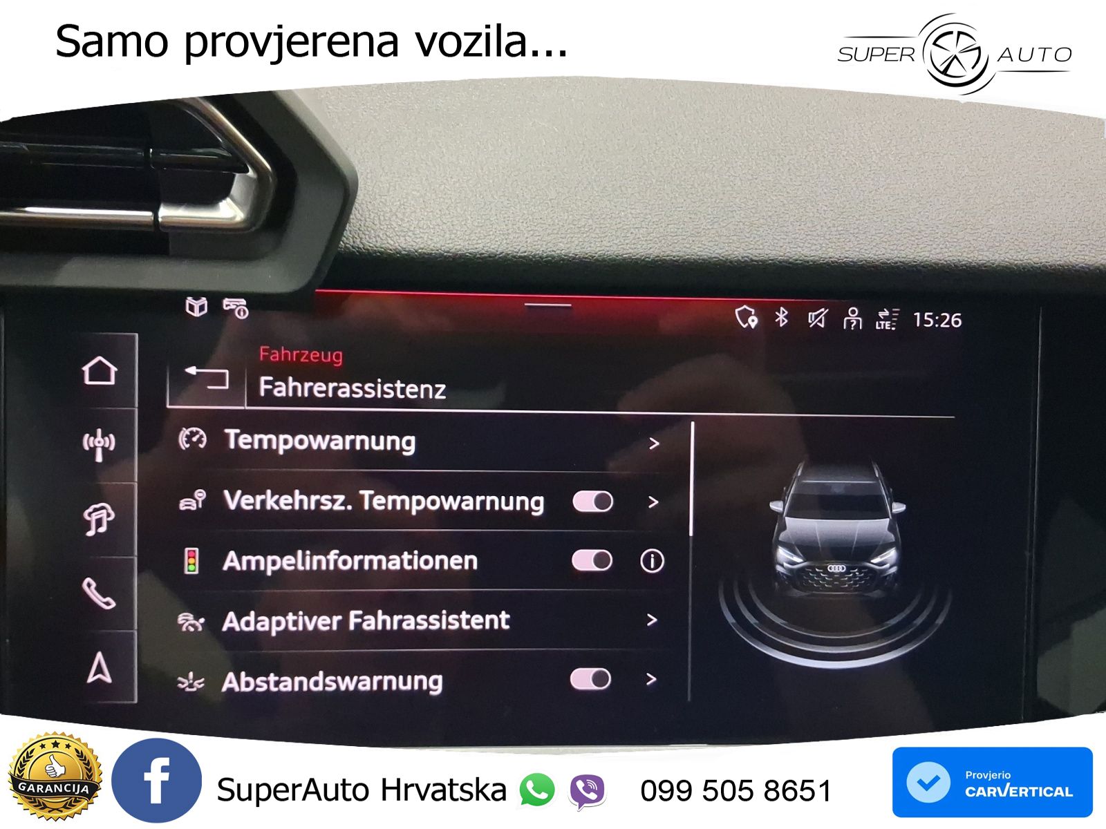 Audi A3 Sportback 40 TFSI e (204 KS) Plug-in Hybrid S tronic advanced MATRIX+GR SJED+KAM