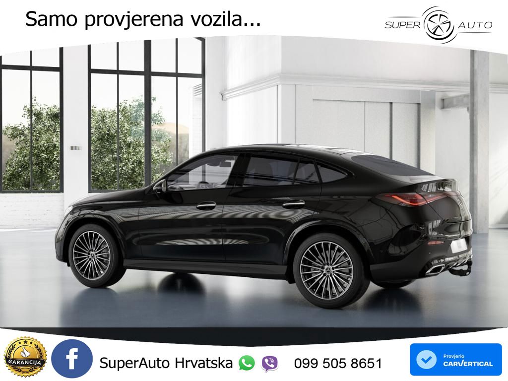 Mercedes GLC Coupe 450d (367 KS) 4MATIC 9G-TRONIC AMG ACC+GR SJED+360+PANO