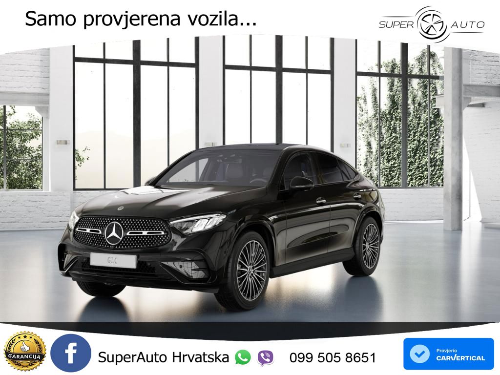 Mercedes GLC Coupe 450d (367 KS) 4MATIC 9G-TRONIC AMG ACC+GR SJED+360+PANO