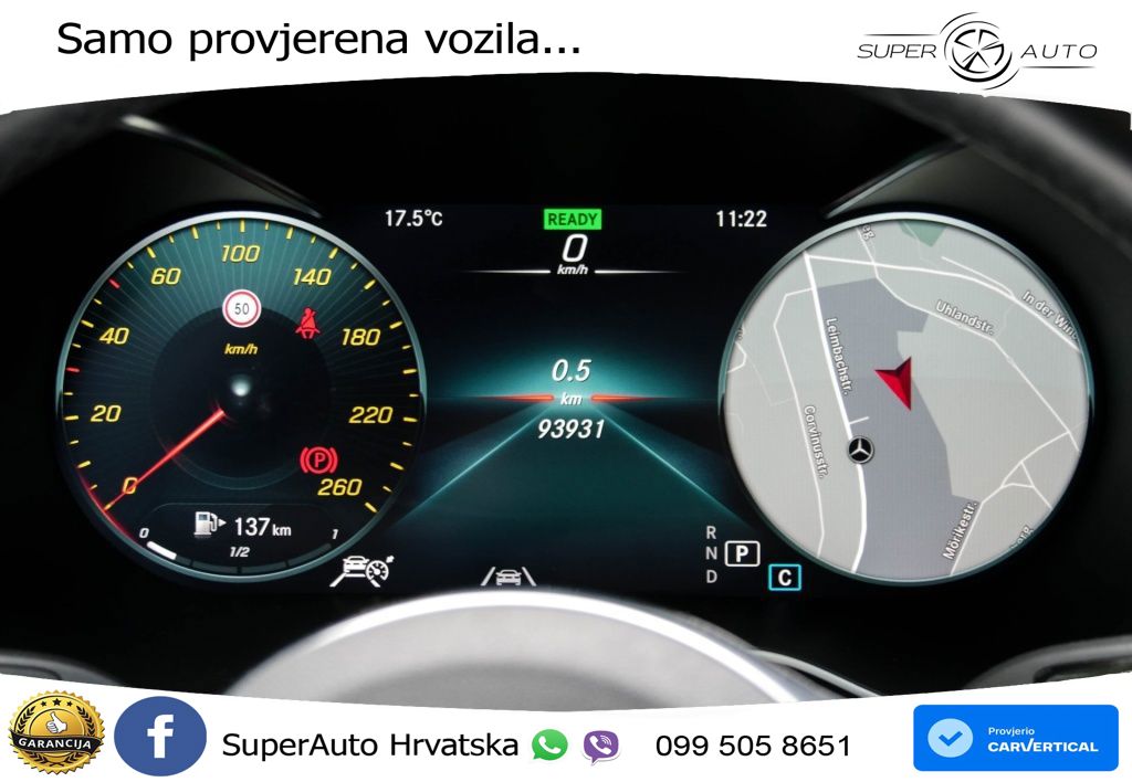 Mercedes GLC 200 (197 KS) 4MATIC G-TRONIC AMG LED+GR SJED+ACC