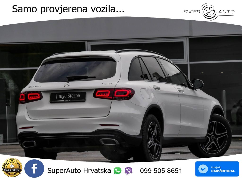 Mercedes GLC 200 (197 KS) 4MATIC G-TRONIC AMG LED+GR SJED+ACC
