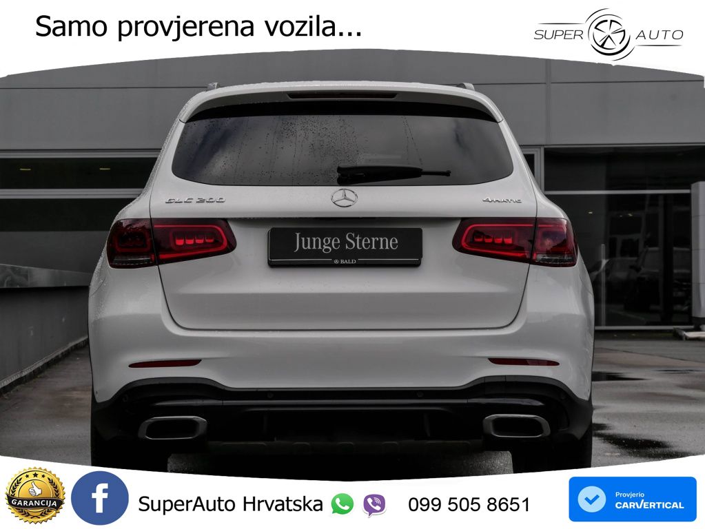 Mercedes GLC 200 (197 KS) 4MATIC G-TRONIC AMG LED+GR SJED+ACC