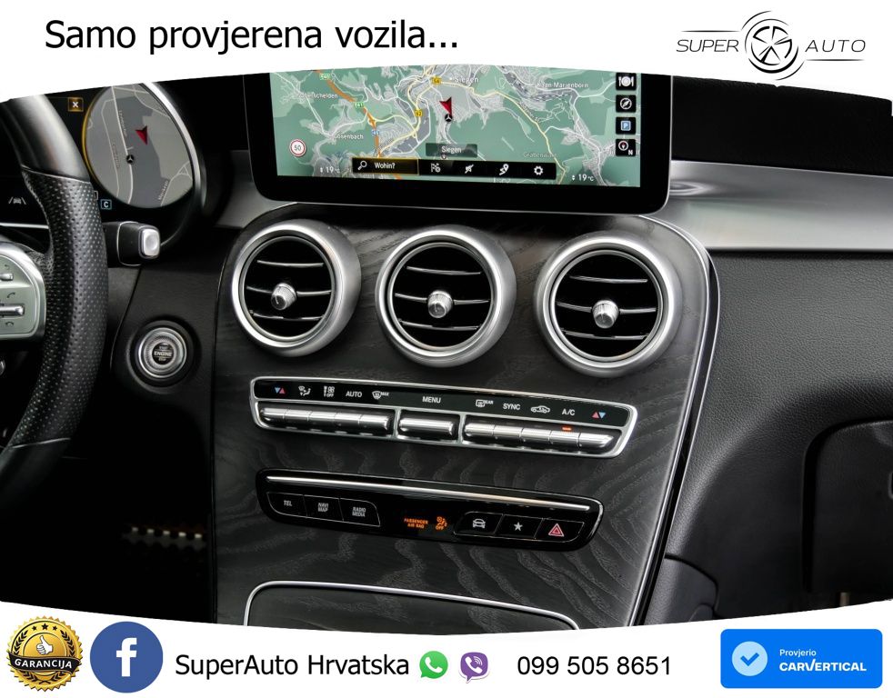 Mercedes GLC 200 (197 KS) 4MATIC G-TRONIC AMG LED+GR SJED+ACC