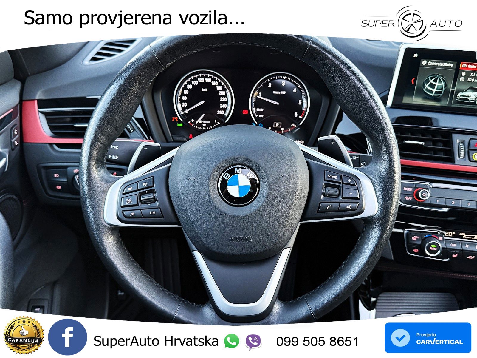 BMW X1 20d (190 KS) xDrive Steptronic LED+GR SJED+ACC