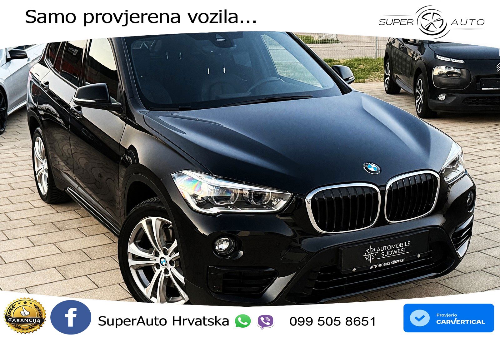 BMW X1 20d (190 KS) xDrive Steptronic LED+GR SJED+ACC