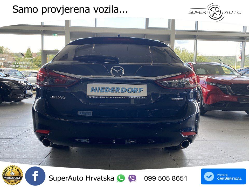 Mazda 6 Sport Combi 2.5 SKYACTIV-G (194 KS) SKYACTIV-Drive MATRIX+GR SJED+KAM