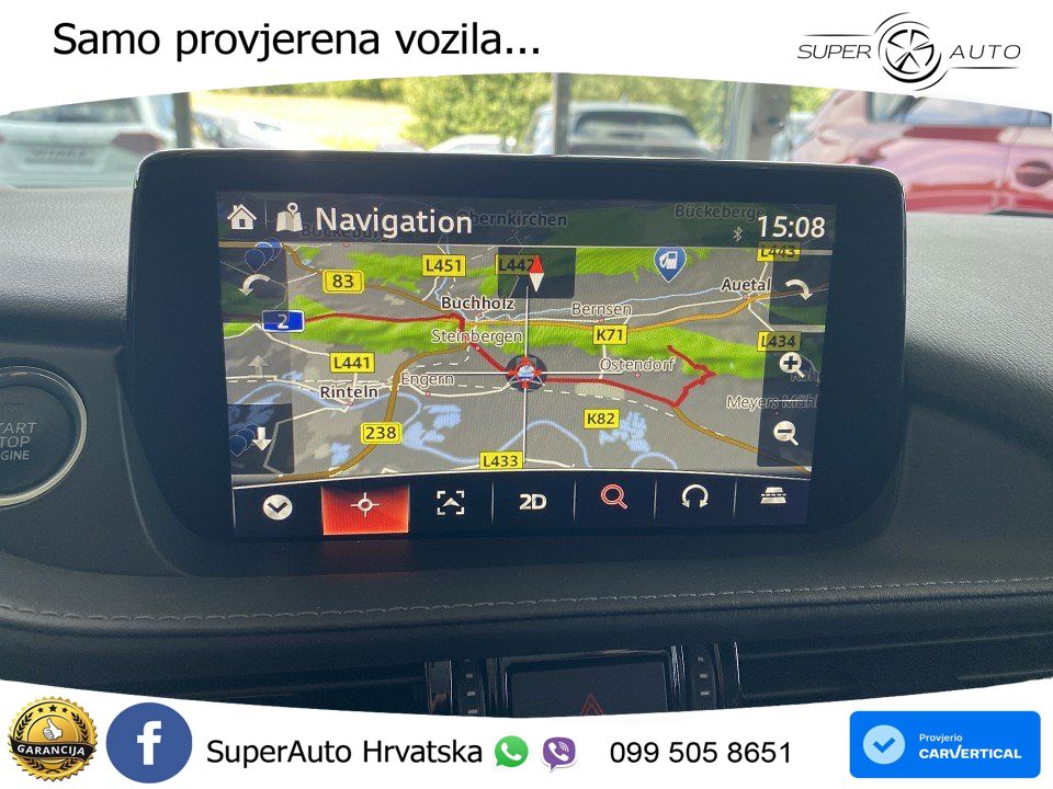 Mazda 6 Sport Combi 2.5 SKYACTIV-G (194 KS) SKYACTIV-Drive MATRIX+GR SJED+KAM