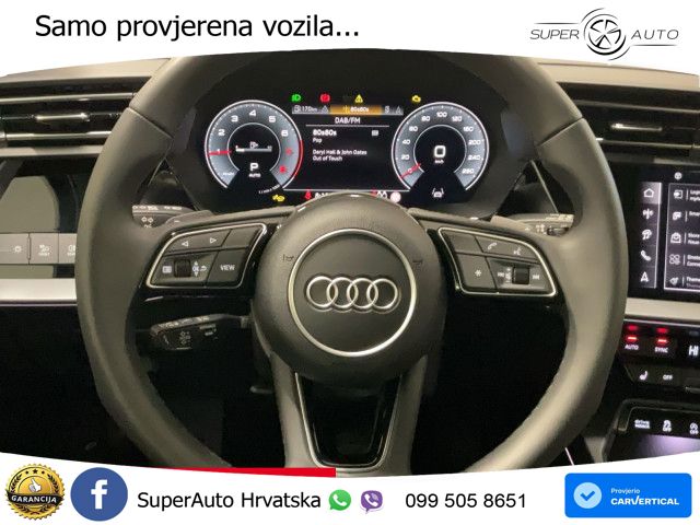 Audi A3 Sportback 30 TFSI (116 KS) Mild Hybrid S tronic advanced LED+GR SJED+ACC