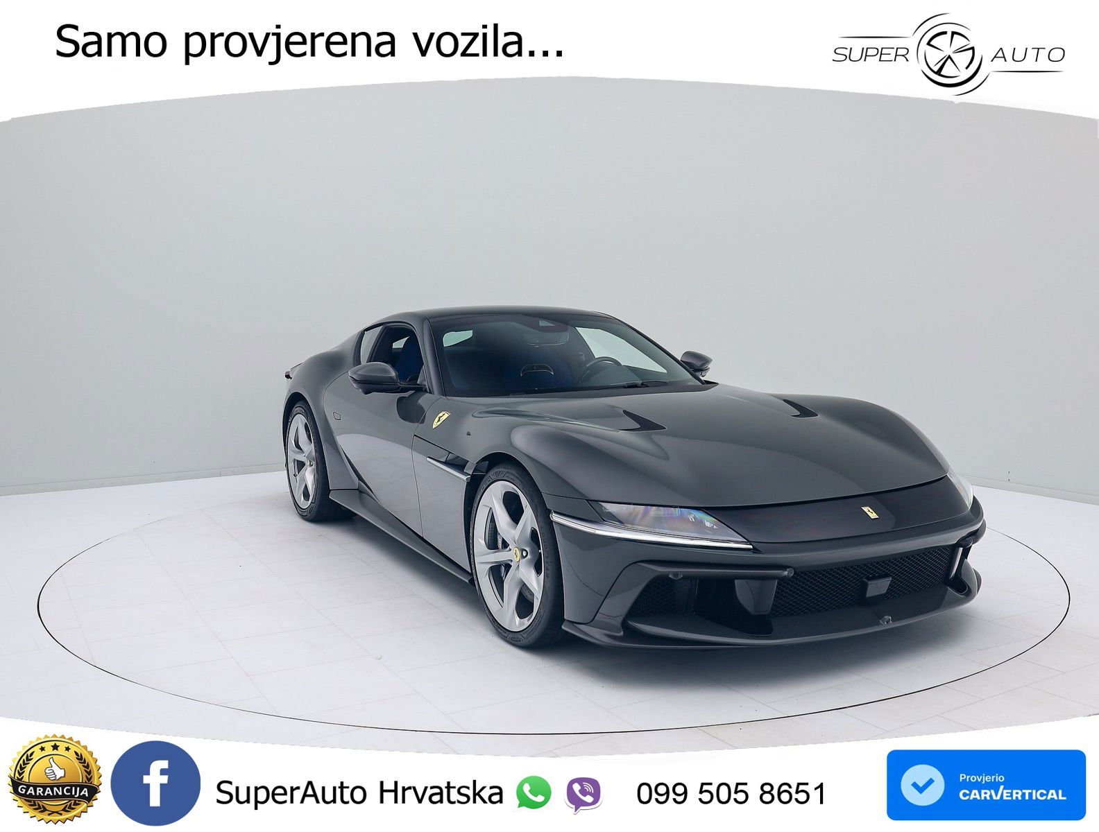 Ferrari 12Cilindri 6.5 V12 (830 KS) DCT LED+ACC