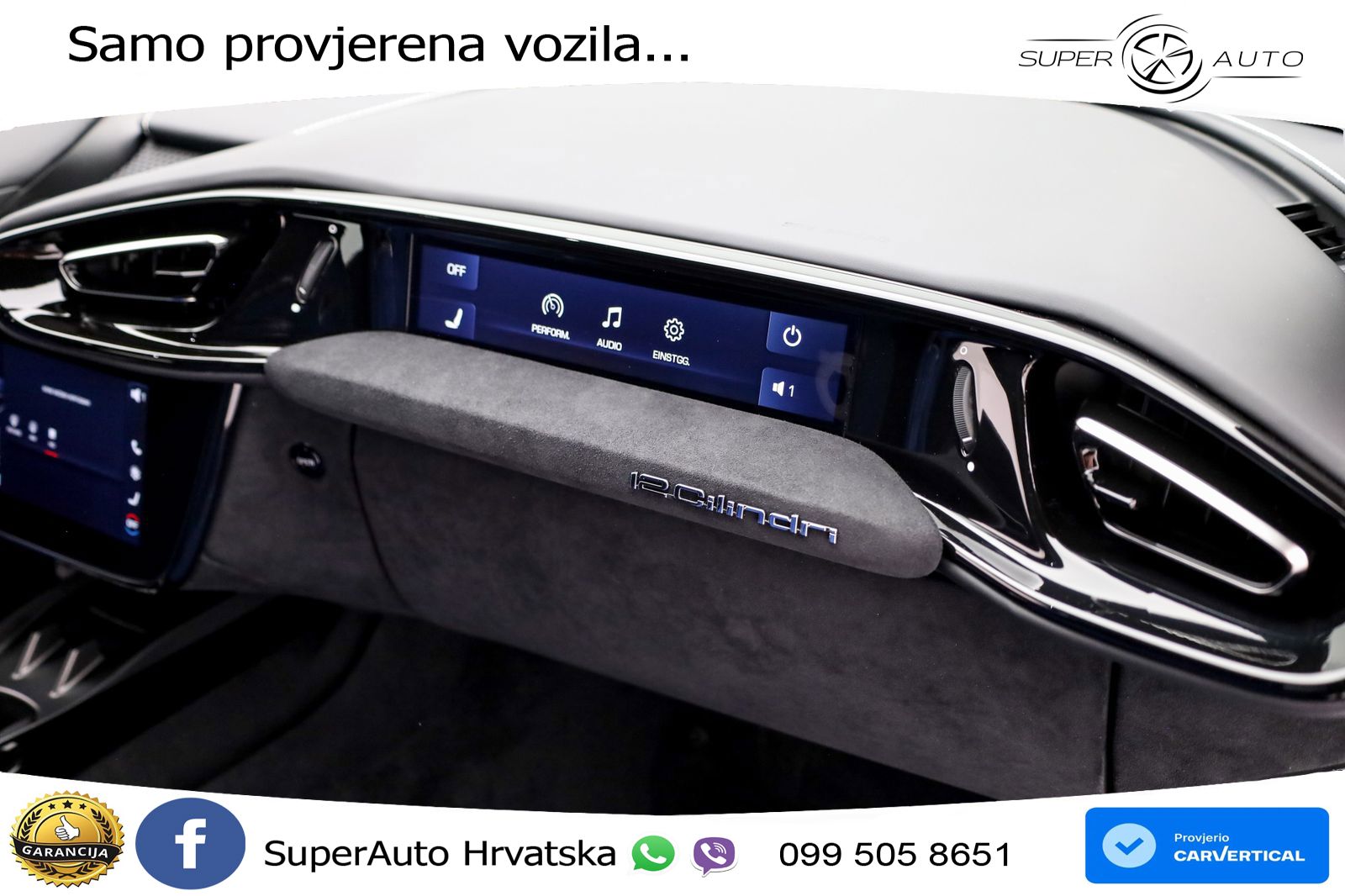 Ferrari 12Cilindri 6.5 V12 (830 KS) DCT LED+ACC