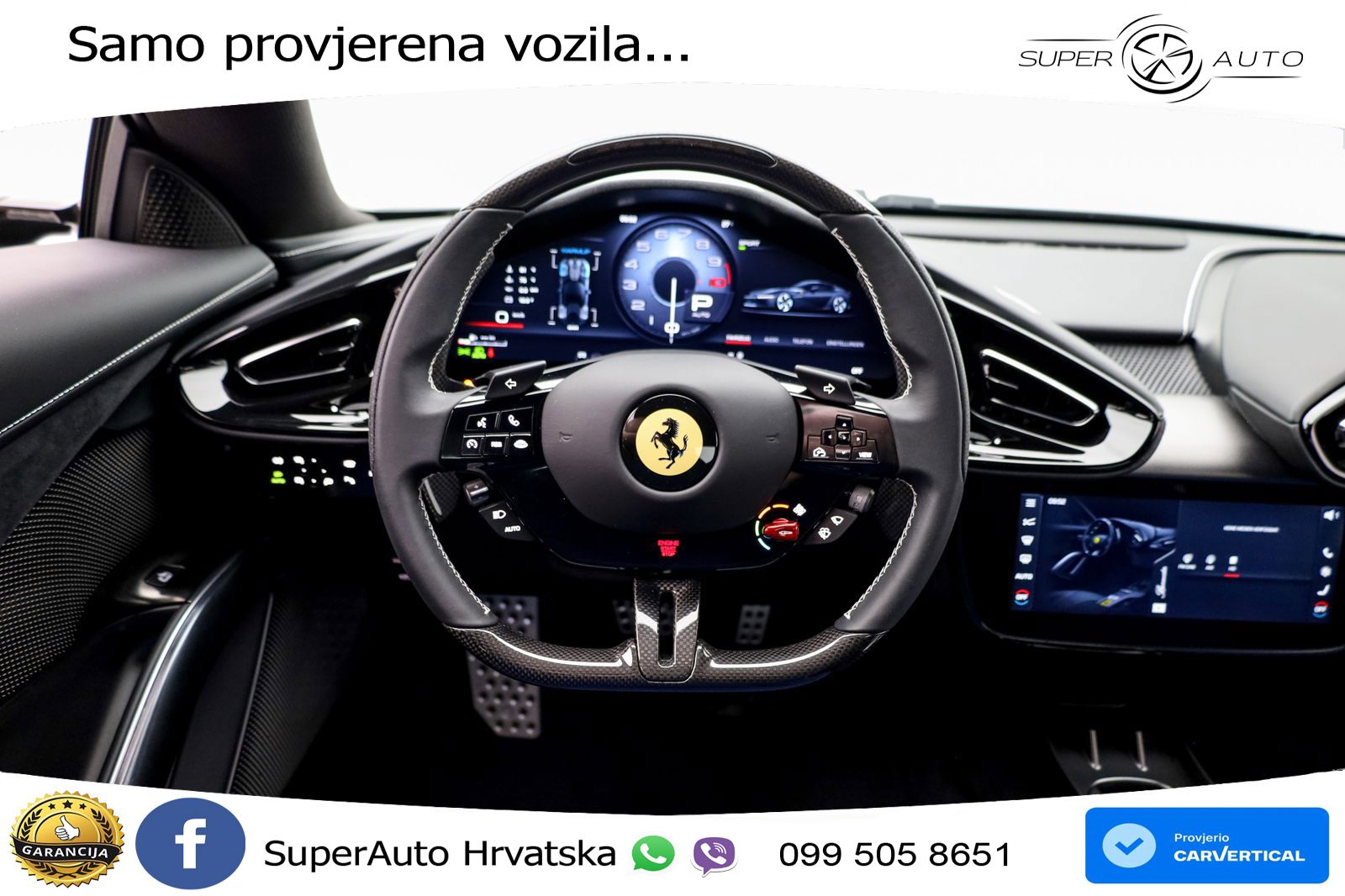 Ferrari 12Cilindri 6.5 V12 (830 KS) DCT LED+ACC