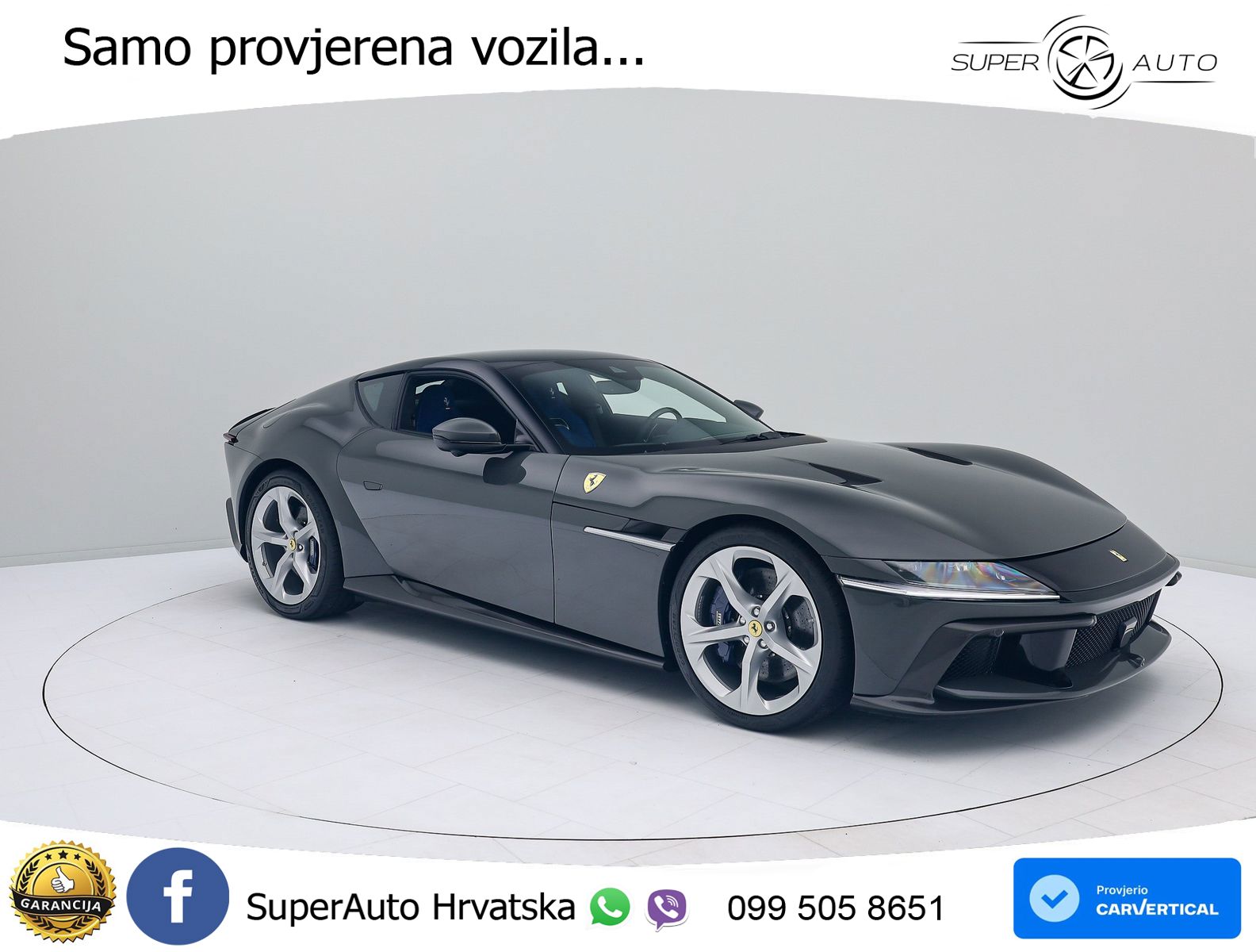 Ferrari 12Cilindri 6.5 V12 (830 KS) DCT LED+ACC