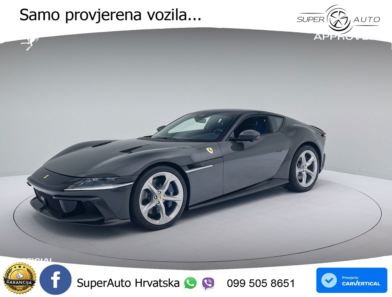 Ferrari 12Cilindri 6.5 V12 (830 KS) DCT LED+ACC