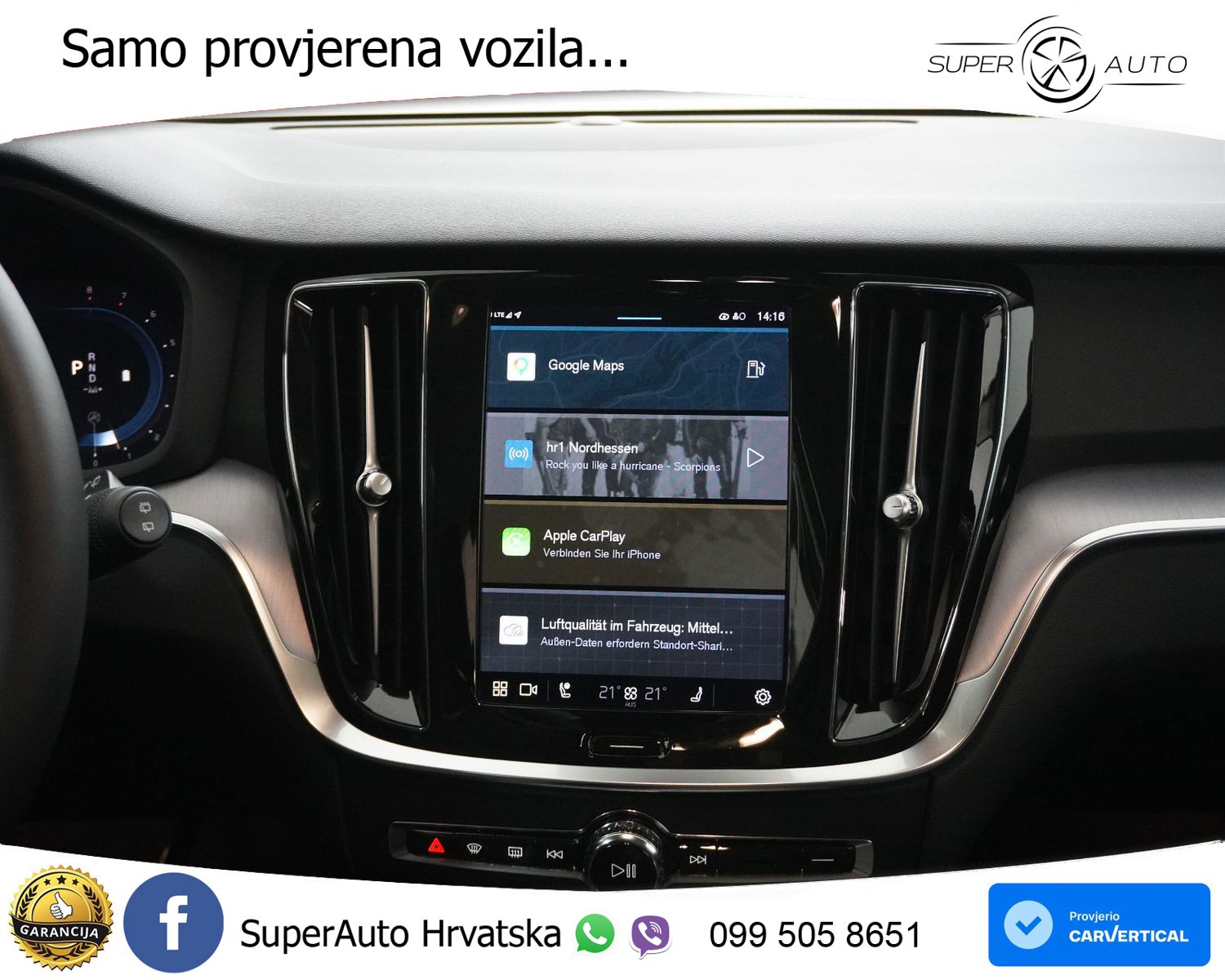 Volvo V60 2.0 B3 DCT LED+GR SJED+ACC